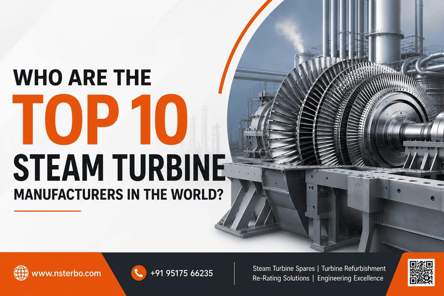 Who Are the Top 10 Steam Turbine Manufacturers in the World?